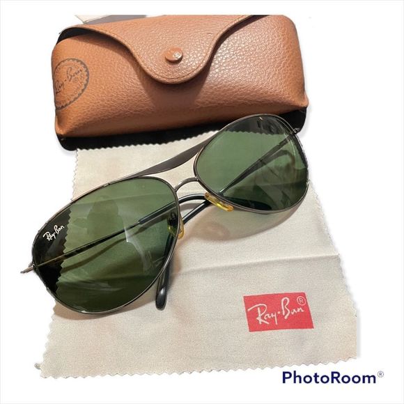 Vintage Rare Ray-Ban RB 8015 Shooter Driver Aviator - Picture 4 of 11